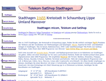 Tablet Screenshot of 1stadthagen.de